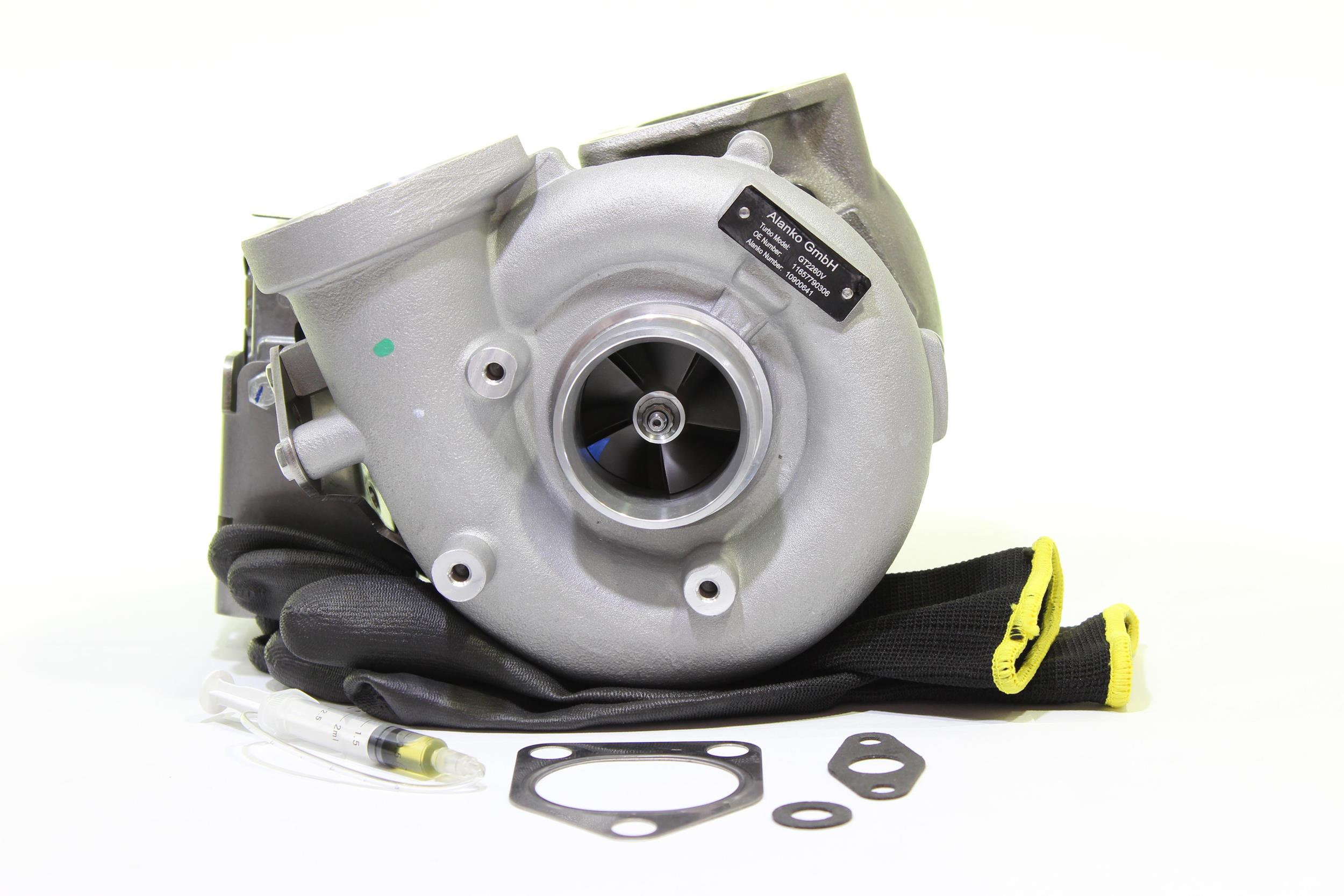 ALANKO 10900641: Turbosuflantă incl. Set garnituri, cu material de atașare/fixare