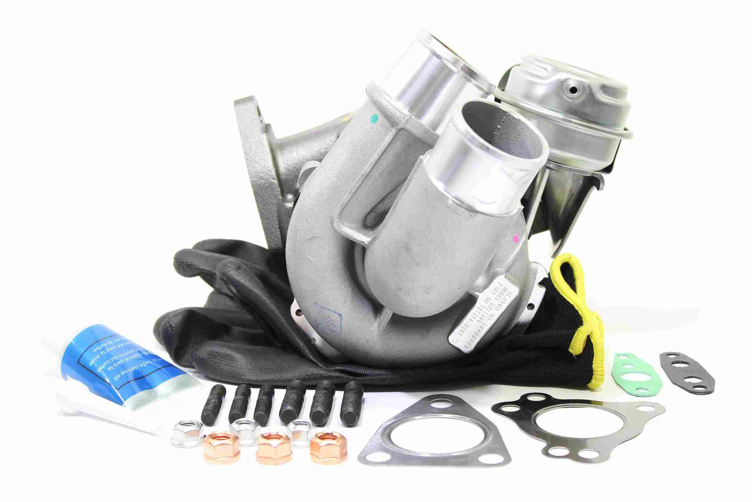 ALANKO 10900814: Turbosuflantă incl. Set garnituri, cu material de atașare/fixare