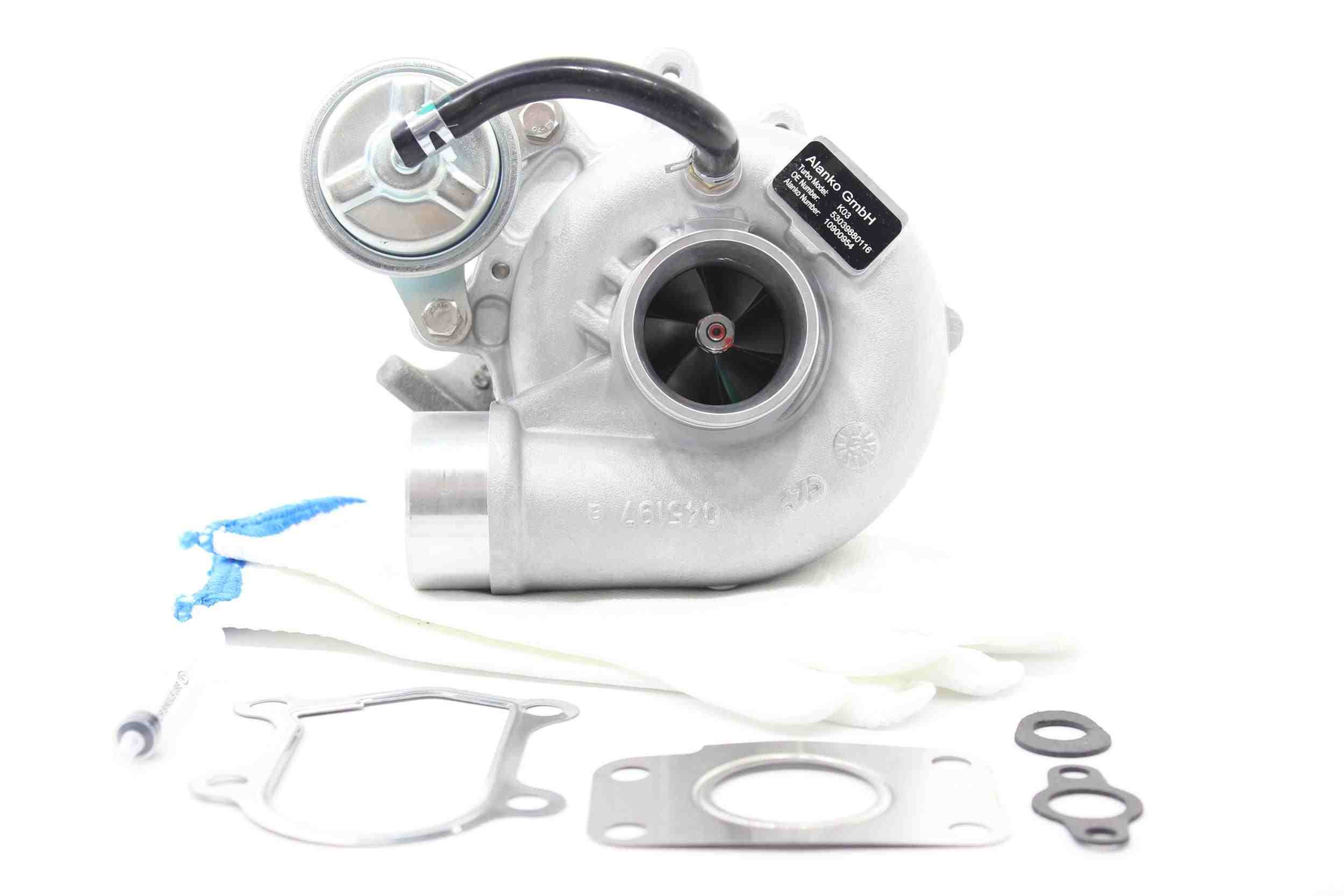 ALANKO 10900954: Turbosuflantă incl. Set garnituri, cu material de atașare/fixare