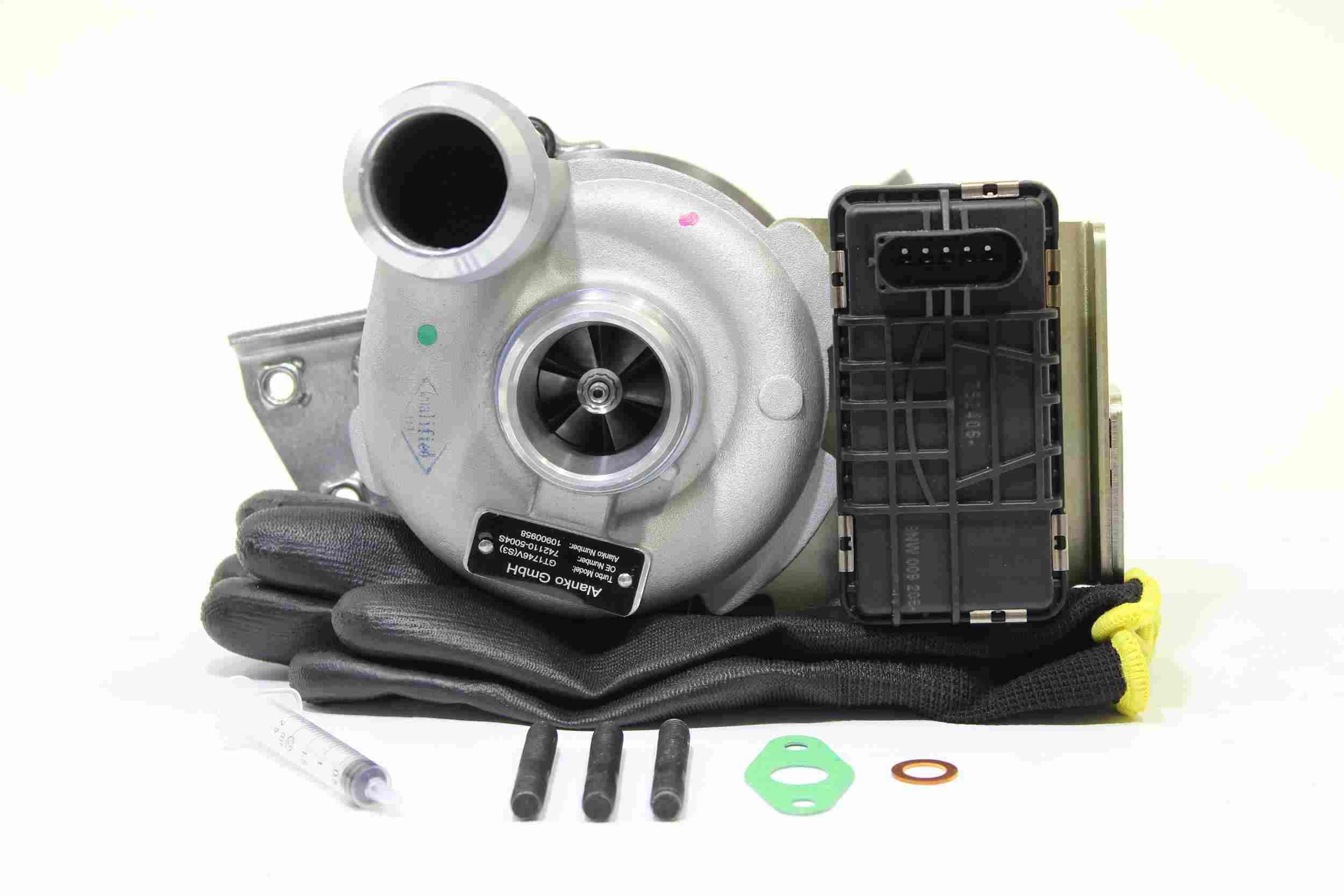 ALANKO 10900958: Turbosuflantă incl. Set garnituri, cu material de atașare/fixare