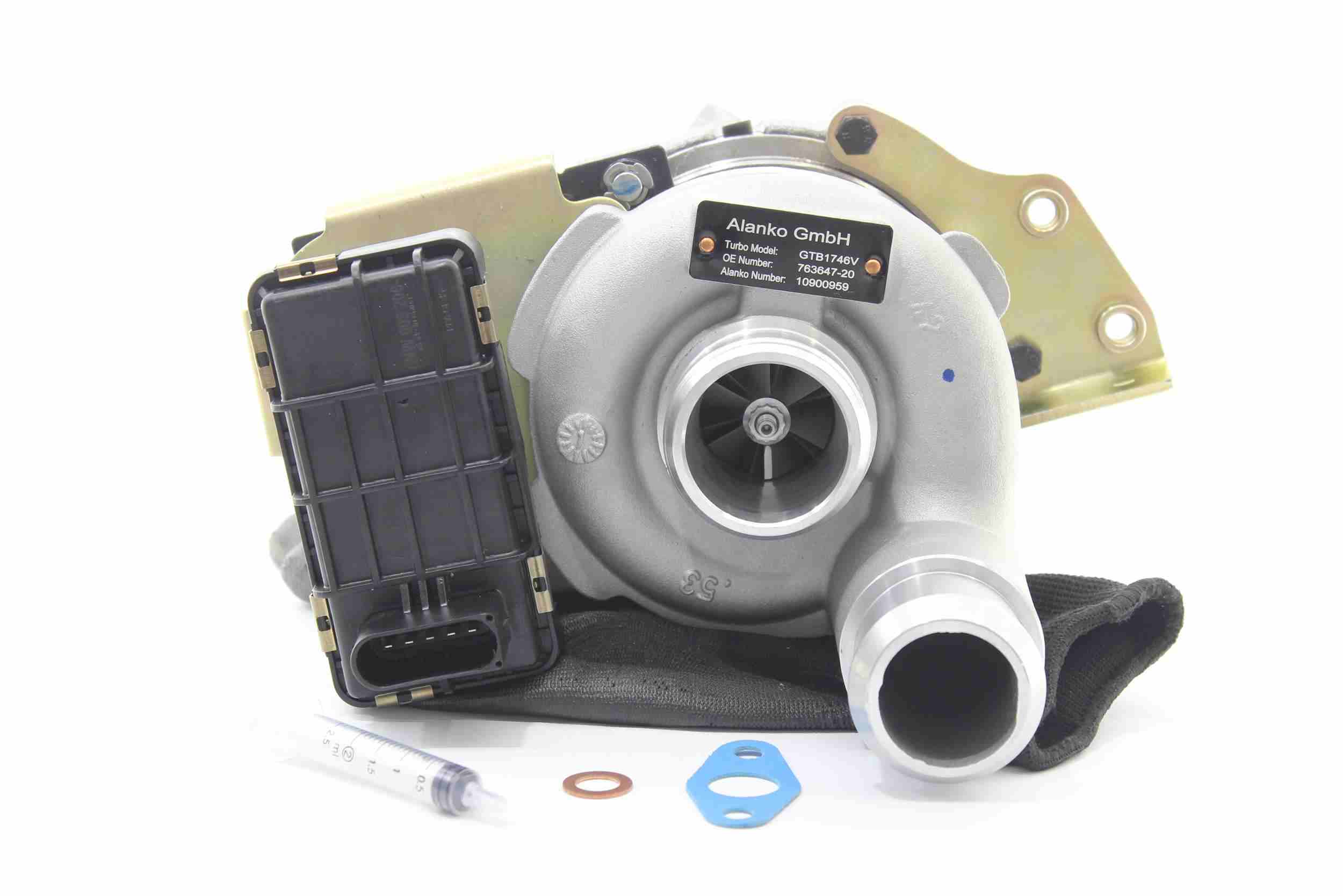 ALANKO 10900959: Turbosuflantă incl. Set garnituri, cu material de atașare/fixare