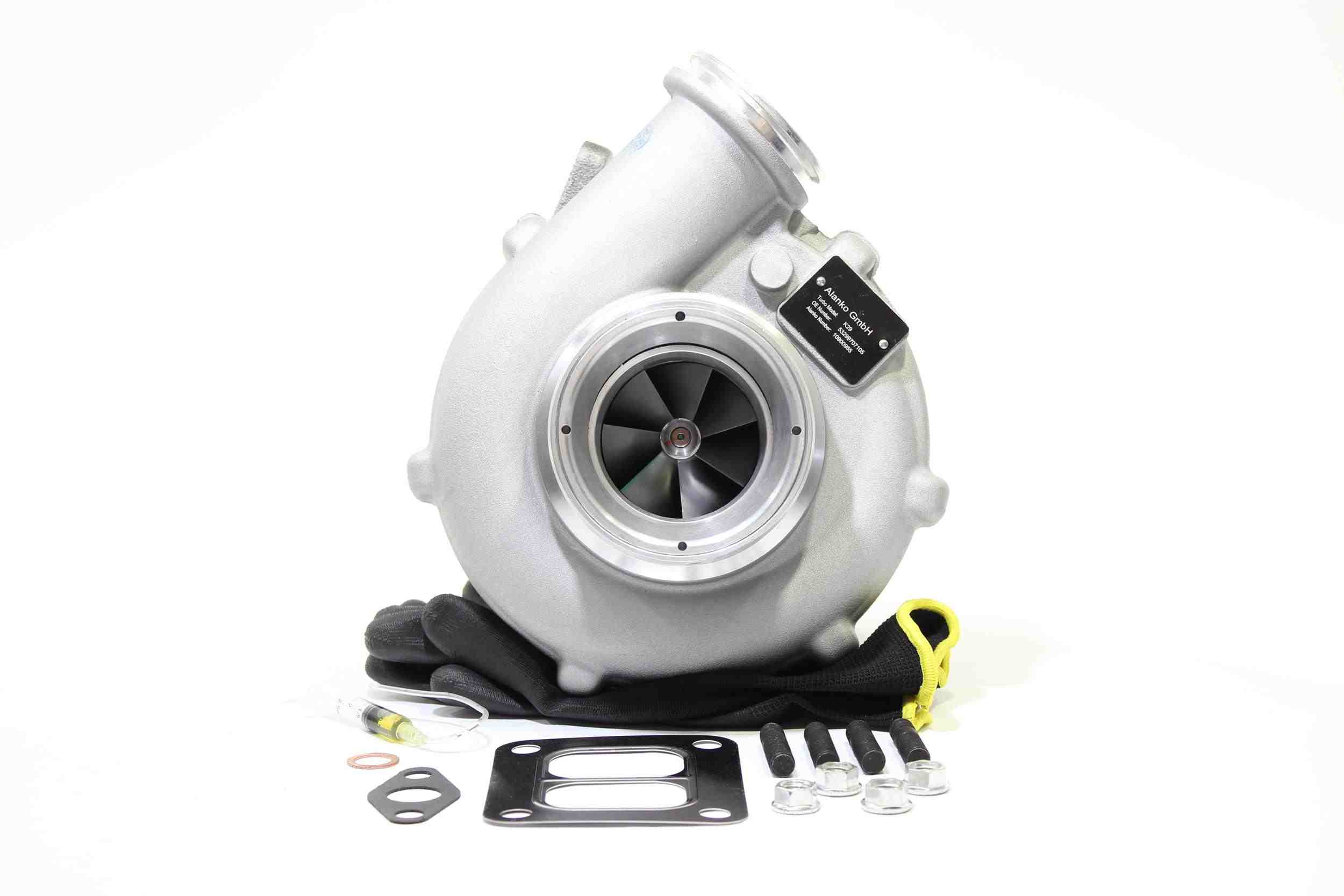 ALANKO 10900965: Turbosuflantă incl. Set garnituri, cu material de atașare/fixare