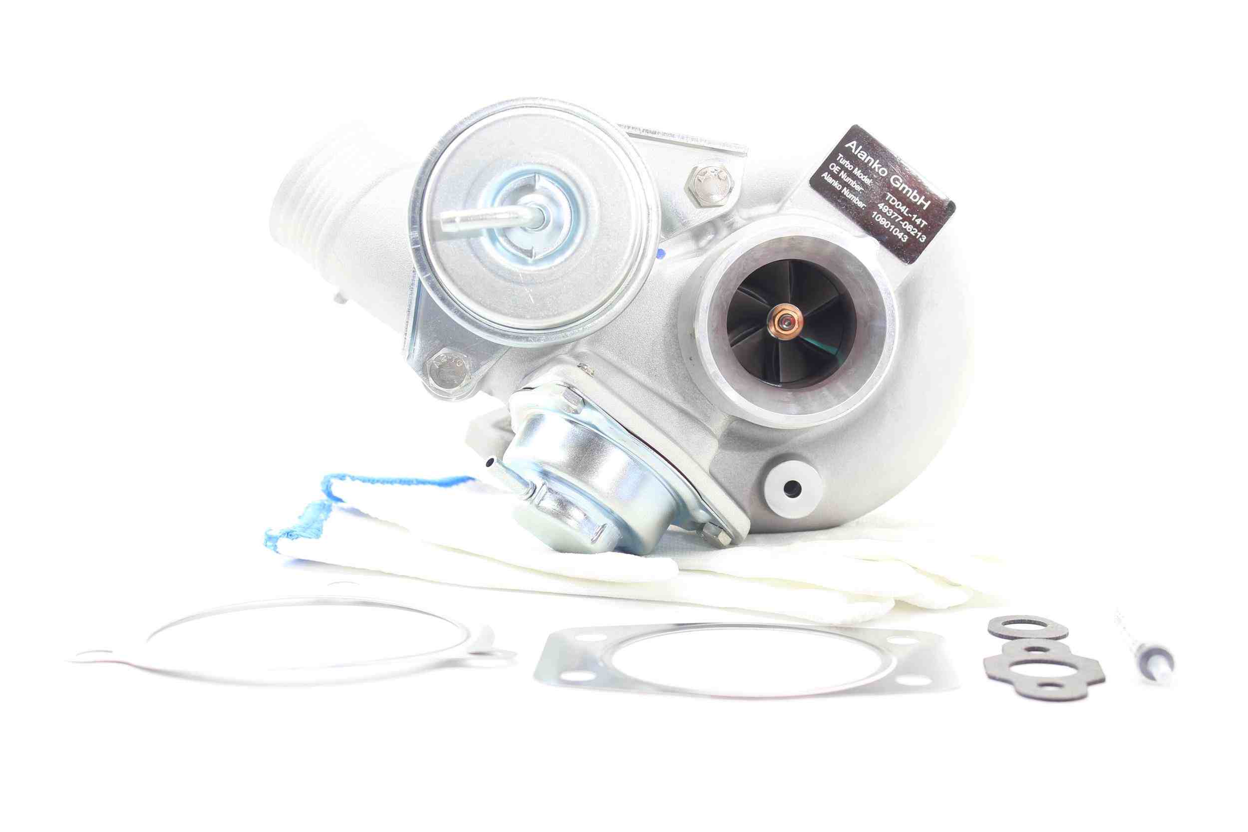 ALANKO 10901043: Turbocompressor incl. Kit de juntas, com material de montagem/fixação
