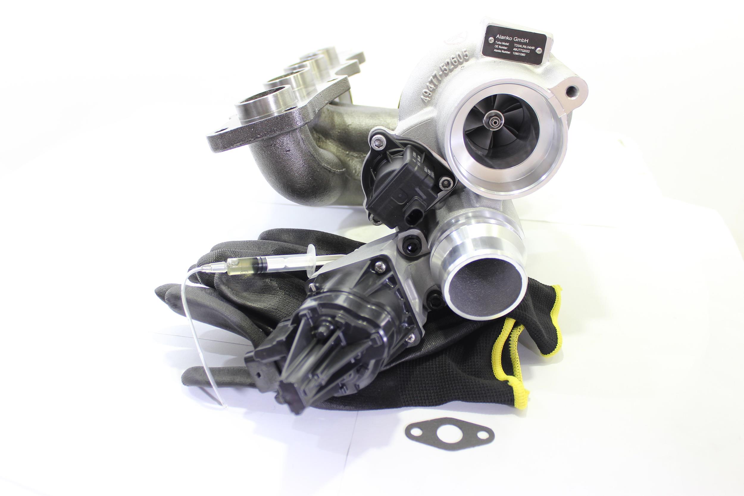 ALANKO 10901060: Turbolader inkl. Dichtungssatz, mit Anbau-/Befestigungsmaterial