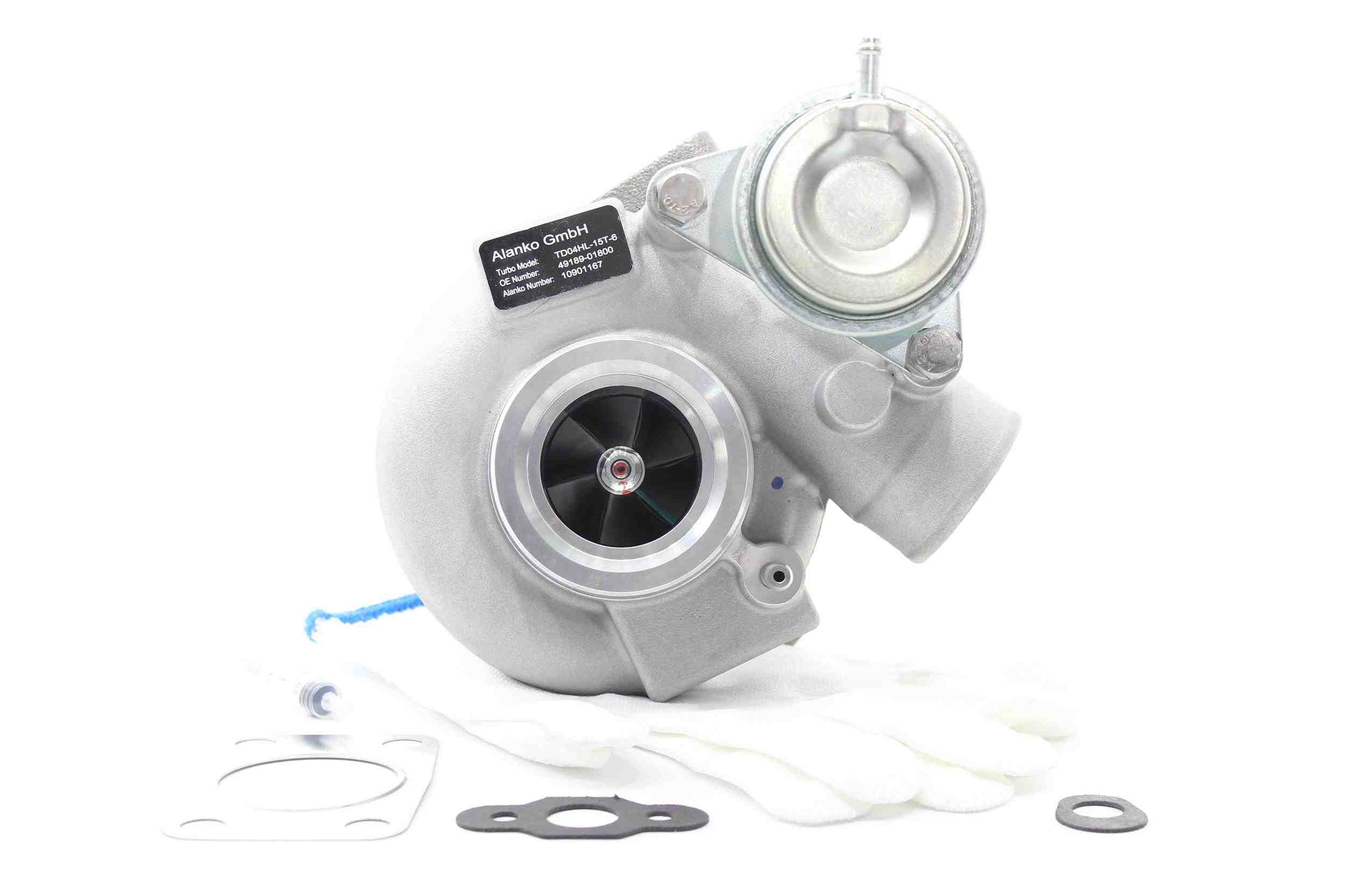 ALANKO 10901167: Turbosuflantă incl. Set garnituri, cu material de atașare/fixare