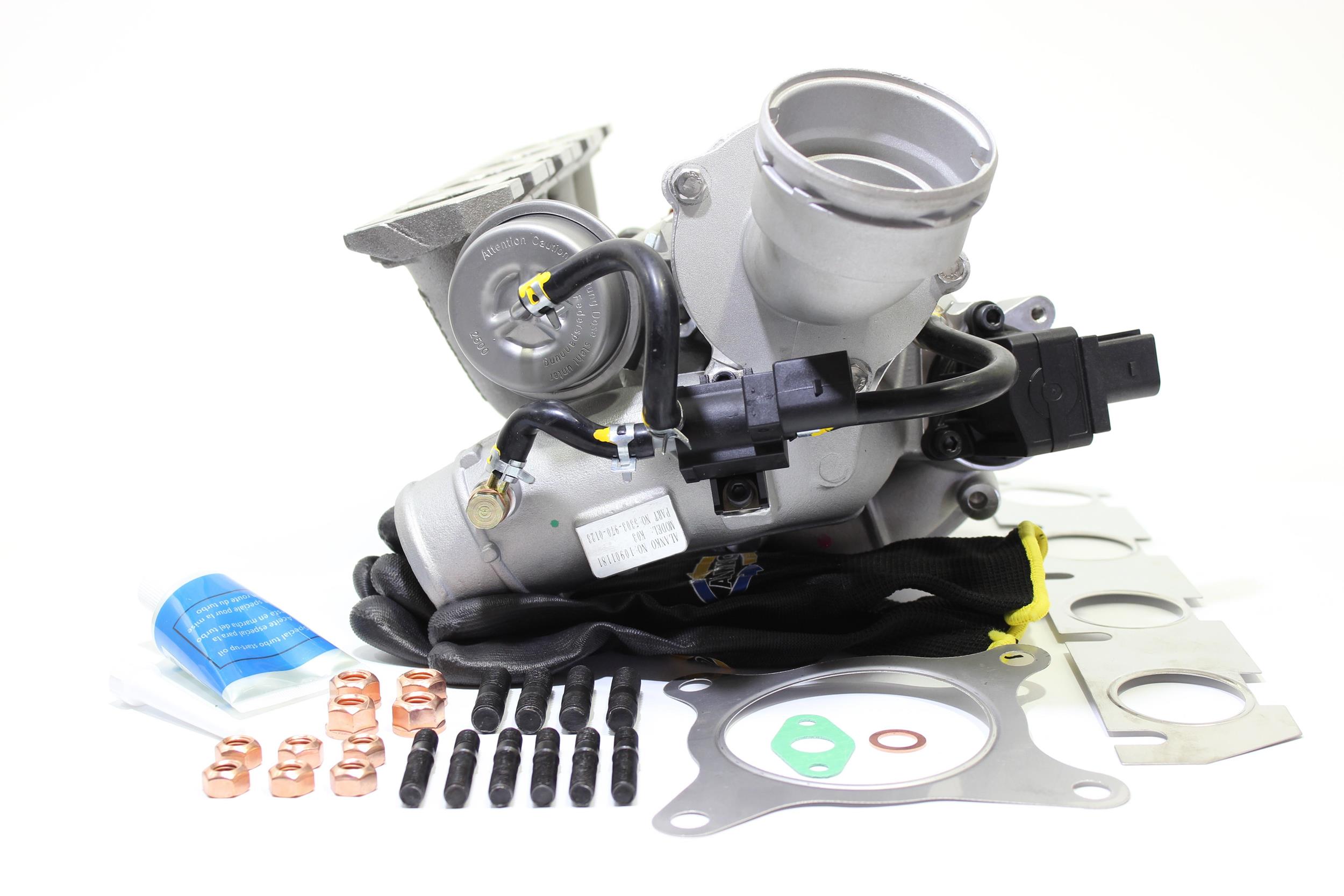 ALANKO 10901181: Turbocharger incl. Magnetische koppeling, met montage-/bevestigingsmateriaal