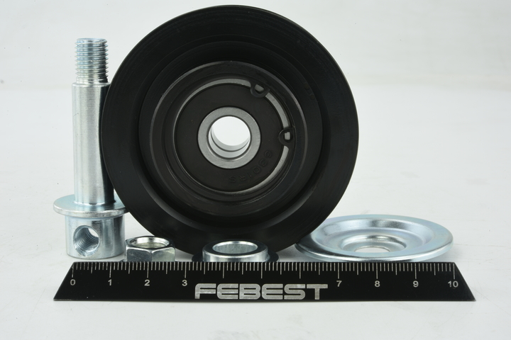 FEBEST 0187-VDJ200: Spannrolle, Keilrippenriemen Ø: 70mm, Ø: 70mm