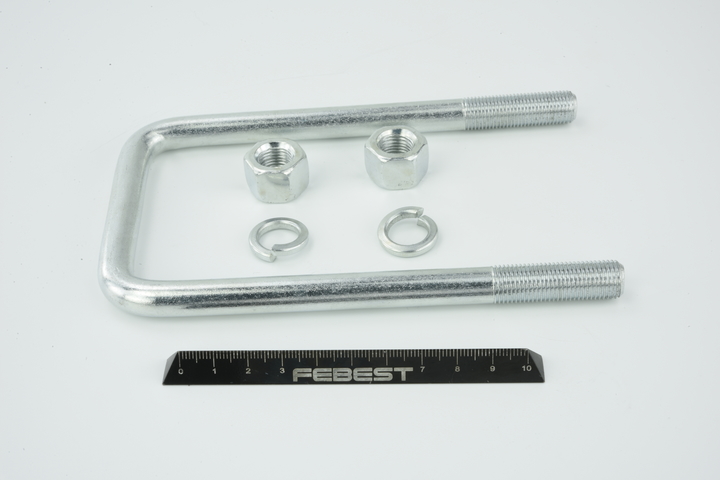 FEBEST 0433-001 Fjederbolt MITSUBISHI L 200 / Triton Ladvogn / Chassis (KA_T, KB_T) 160 HK Diesel hvad koster