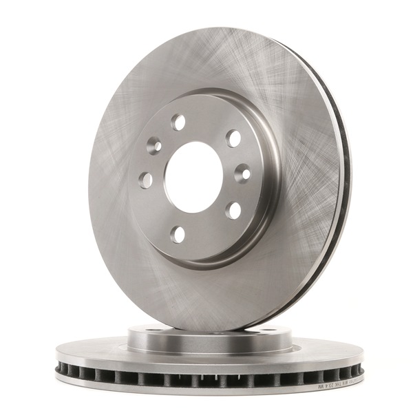 RIDEX 82B1695: Bremsscheibe Vorderachse, Ø: 296mm, innenbelüftet, Ø: 296mm, beschichtet, ohne Radlager, ohne Radbefestigungsbolzen, ohne Radnabe