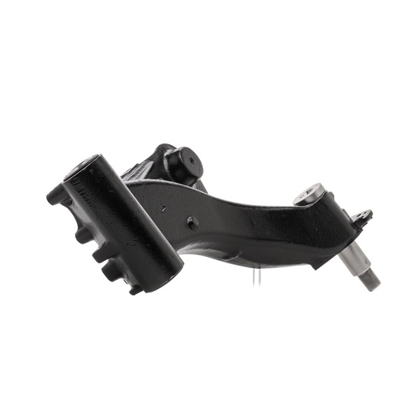 RIDEX 273C1017: Draagarm Achteras links, Gegoten staal, Met draag/-stuur gewricht, Met rubberlager