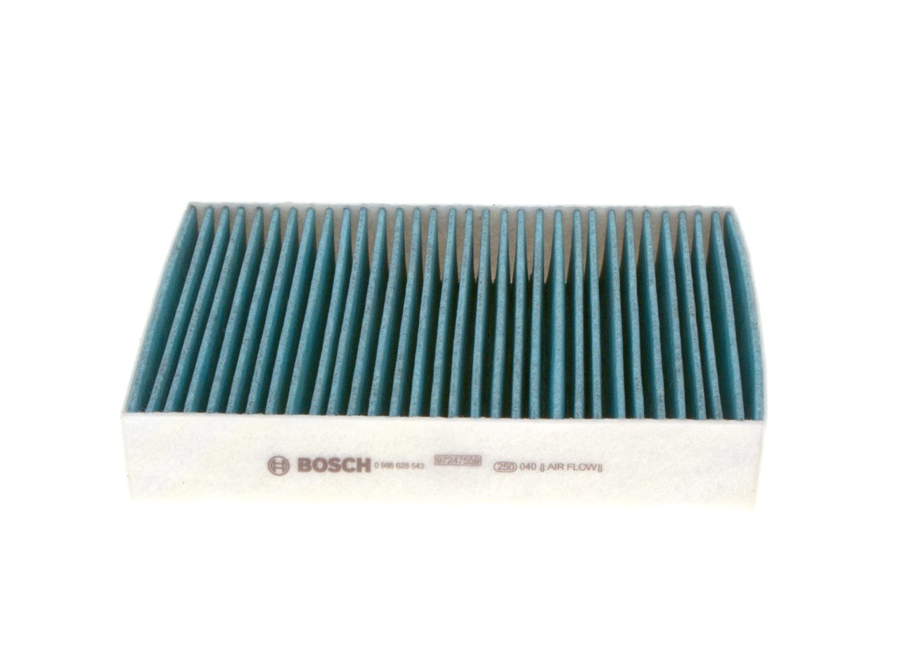 BOSCH 0 986 628 543: Innenraumfilter Aktivkohlefilter, FILTER+