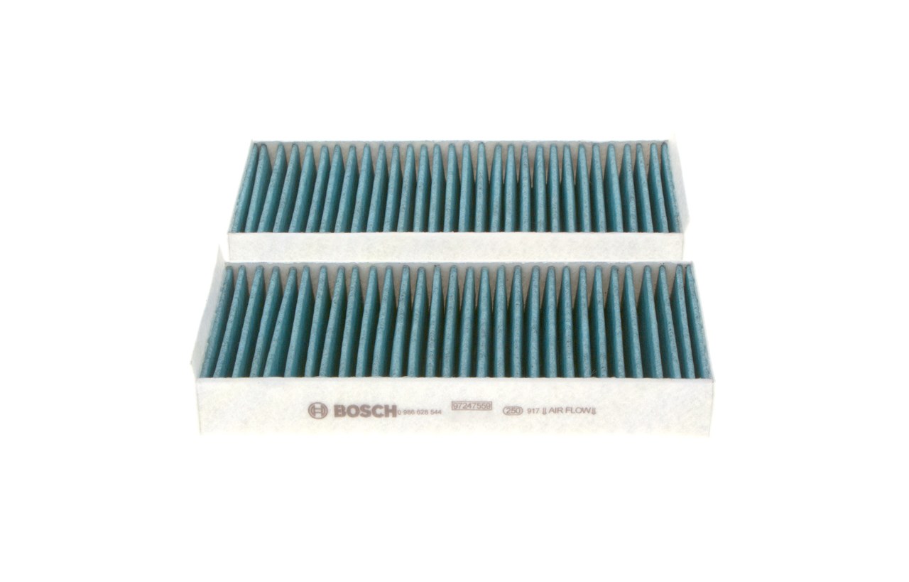 BOSCH 0 986 628 544: Filter vnútorného priestoru Filter aktívneho uhlia, FILTER+