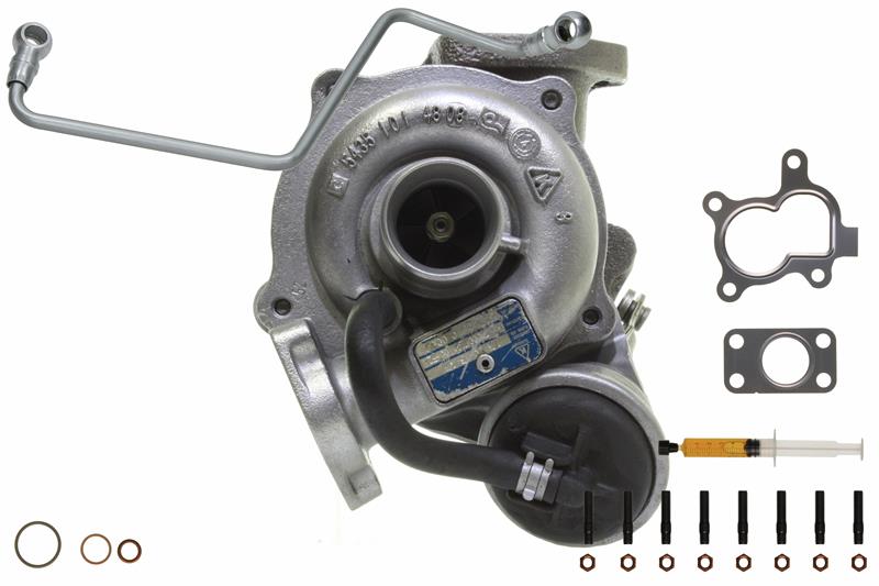ALANKO 900005S1: Turbosuflantă Motor, cu material de atașare/fixare, incl. Set garnituri, cu conducta ulei