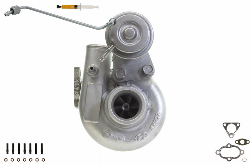 ALANKO 900016S1: Turbolader Motor, mit Anbau-/Befestigungsmaterial, inkl. Dichtungssatz, mit Ölleitung