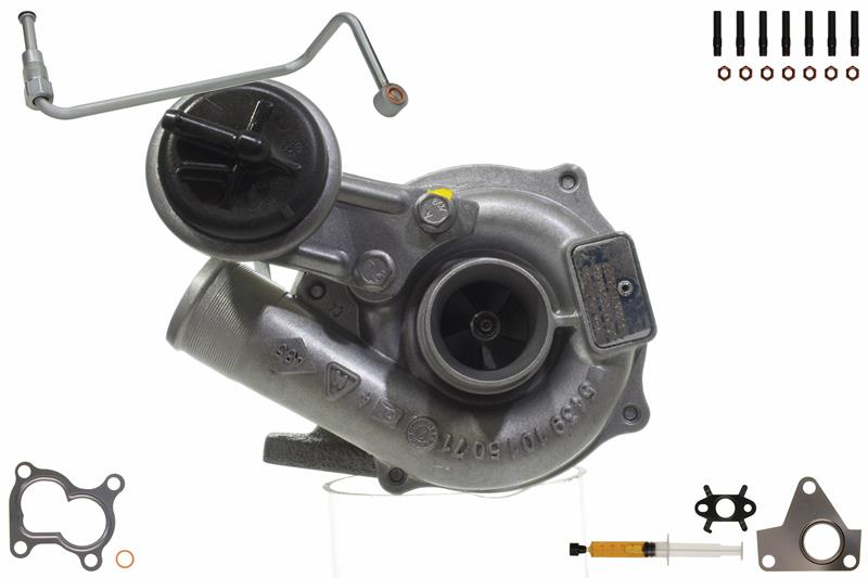 ALANKO 900020S2: Turbó Motor, rászerelő/rögzítő anyaggal, tömítéskészlettel, olajvezetékkel