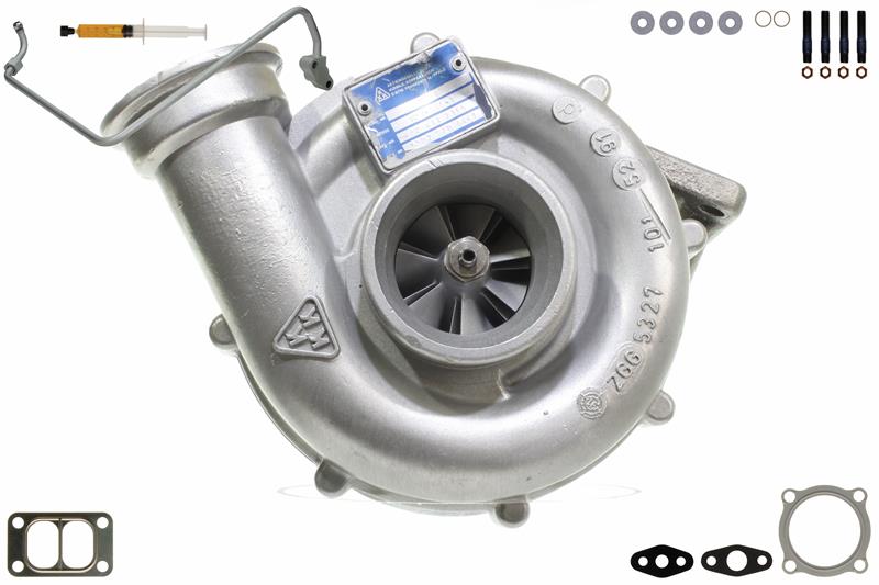 ALANKO 900030S1: Turbolader Motor, mit Anbau-/Befestigungsmaterial, inkl. Dichtungssatz, mit Ölleitung