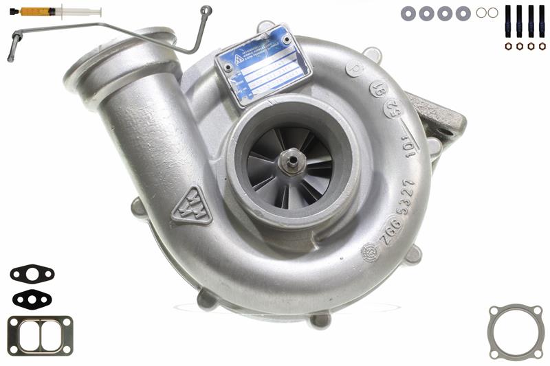 ALANKO 900030S2: Turbolader Motor, mit Anbau-/Befestigungsmaterial, inkl. Dichtungssatz, mit Ölleitung