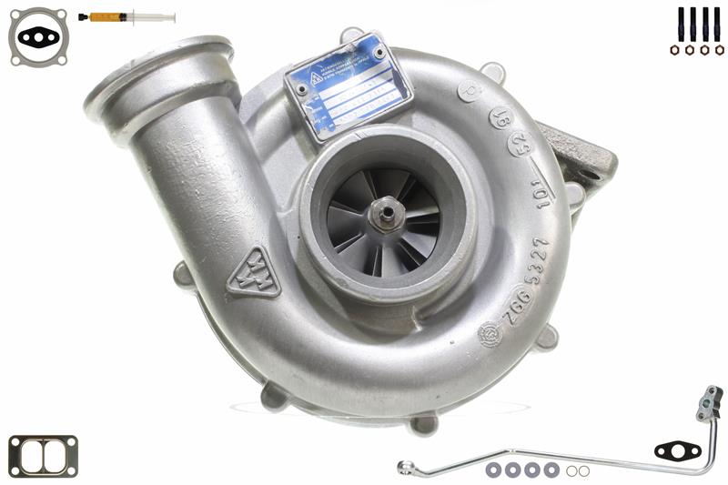 ALANKO 900030S3: Turbolader Motor, mit Anbau-/Befestigungsmaterial, inkl. Dichtungssatz, mit Ölleitung