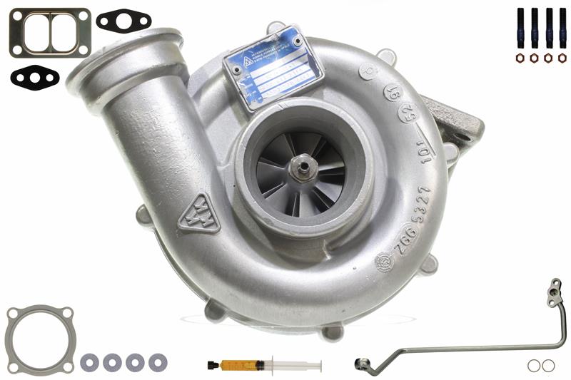 ALANKO 900030S4: Turbolader Motor, mit Anbau-/Befestigungsmaterial, inkl. Dichtungssatz, mit Ölleitung