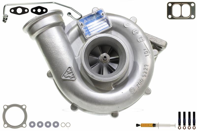 ALANKO 900030S5: Turbolader Motor, mit Anbau-/Befestigungsmaterial, inkl. Dichtungssatz, mit Ölleitung