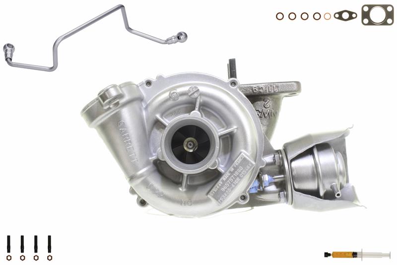 ALANKO 900036S3: Turboaggregat Motor, med påbyggnads-/fästmaterial, inkl. Packningssats, med oljeledning