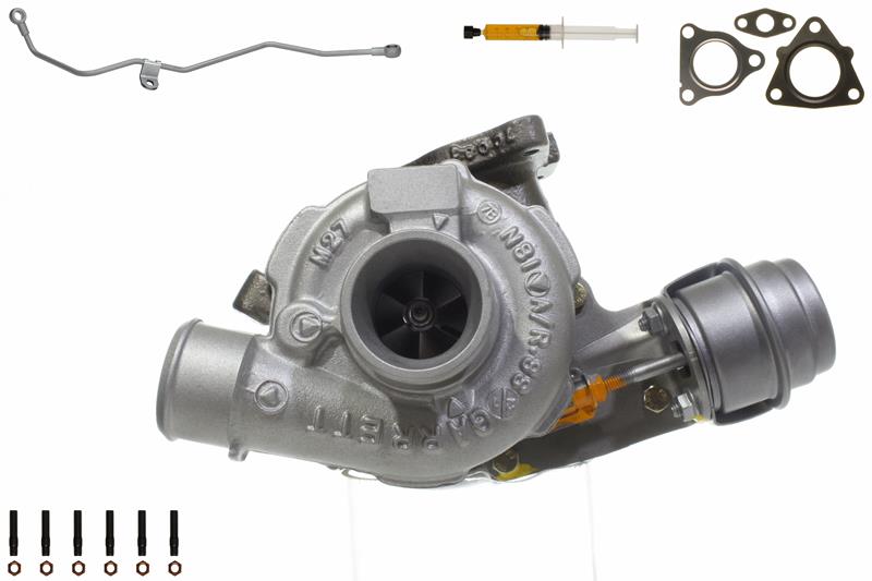 ALANKO 900067S1: Turbolader Motor, mit Anbau-/Befestigungsmaterial, inkl. Dichtungssatz, mit Ölleitung