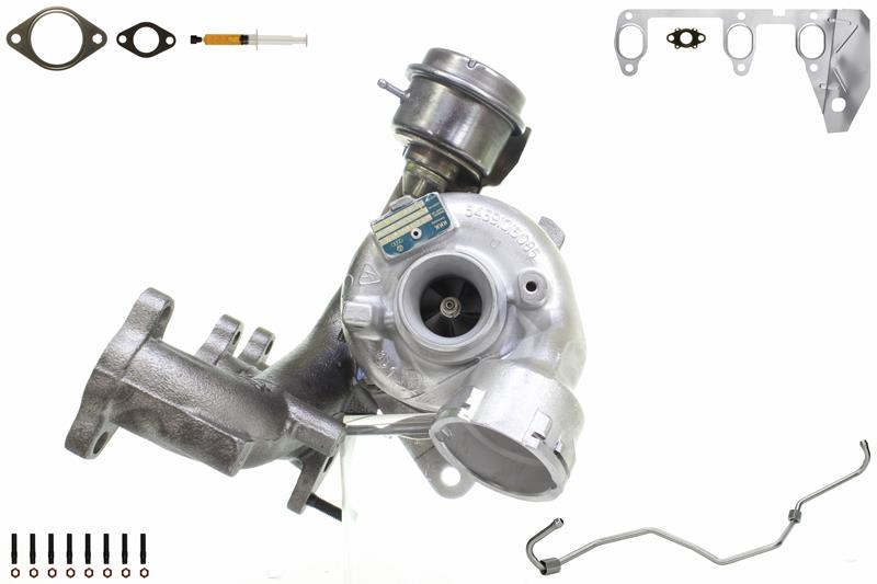 ALANKO 900159S1: Turbolader Motor, mit Anbau-/Befestigungsmaterial, inkl. Dichtungssatz, mit Ölleitung