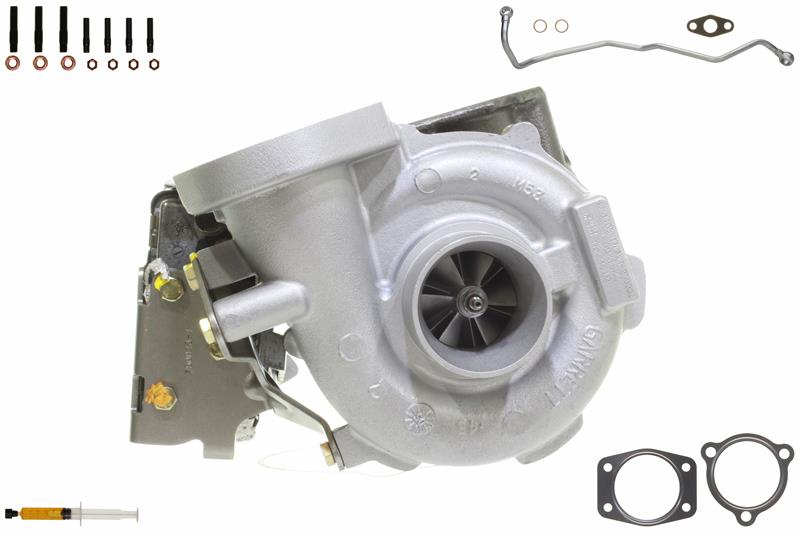 ALANKO 900205S3: Turboaggregat Motor, med påbyggnads-/fästmaterial, inkl. Packningssats, med oljeledning