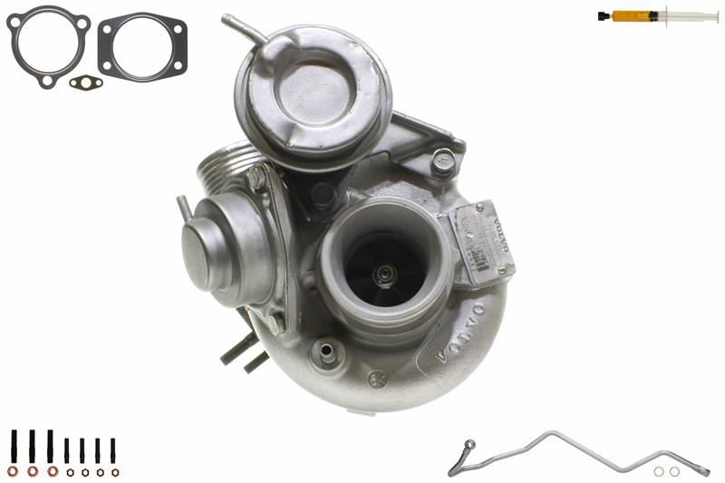 ALANKO 900438S2: Turbosuflantă Motor, cu material de atașare/fixare, incl. Set garnituri, cu conducta ulei