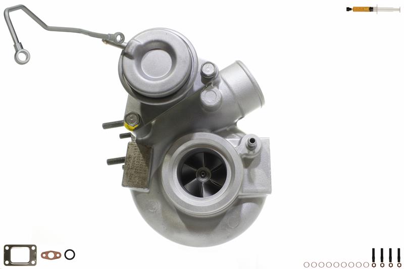 ALANKO 900459S2: Turbolader Motor, mit Anbau-/Befestigungsmaterial, inkl. Dichtungssatz, mit Ölleitung
