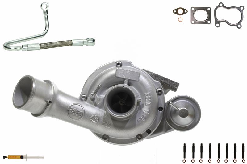 ALANKO 900494S1: Turbosuflantă Motor, cu material de atașare/fixare, incl. Set garnituri, cu conducta ulei