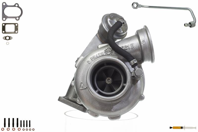 ALANKO 900616S1: Turbosuflantă Motor, cu material de atașare/fixare, incl. Set garnituri, cu conducta ulei