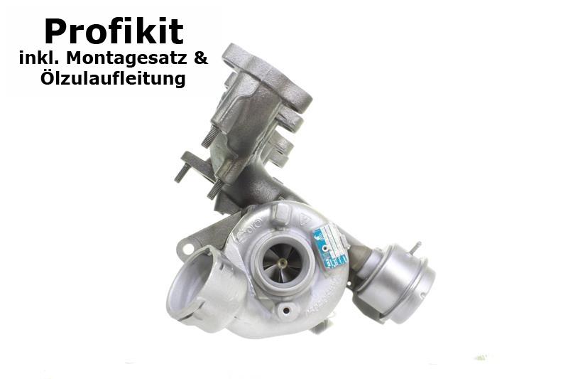 ALANKO 900739S1: Turbolader Motor, mit Anbau-/Befestigungsmaterial, inkl. Dichtungssatz, mit Ölleitung