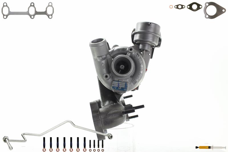 ALANKO 900762S1: Turbosuflantă Motor, cu material de atașare/fixare, incl. Set garnituri, cu conducta ulei
