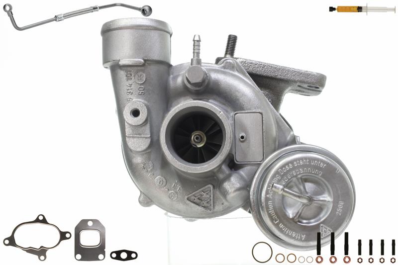 ALANKO 900781S2: Turbolader Motor, mit Anbau-/Befestigungsmaterial, inkl. Dichtungssatz, mit Ölleitung