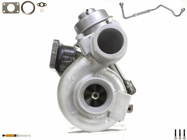ALANKO 900786S1: Turbolader Motor, mit Anbau-/Befestigungsmaterial, inkl. Dichtungssatz, mit Ölleitung
