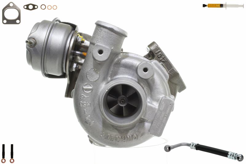 ALANKO 900869S1: Turbosuflantă Motor, cu material de atașare/fixare, incl. Set garnituri, cu conducta ulei