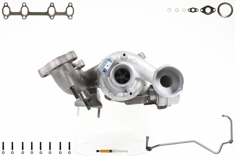 ALANKO 900913S1: Turbosuflantă Motor, cu material de atașare/fixare, incl. Set garnituri, cu conducta ulei