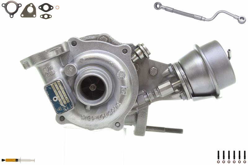 ALANKO 900919S2: Turbosuflantă Motor, cu material de atașare/fixare, incl. Set garnituri, cu conducta ulei