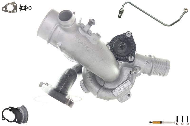 ALANKO 901193S4: Turbosuflantă Motor, cu material de atașare/fixare, incl. Set garnituri, cu conducta ulei