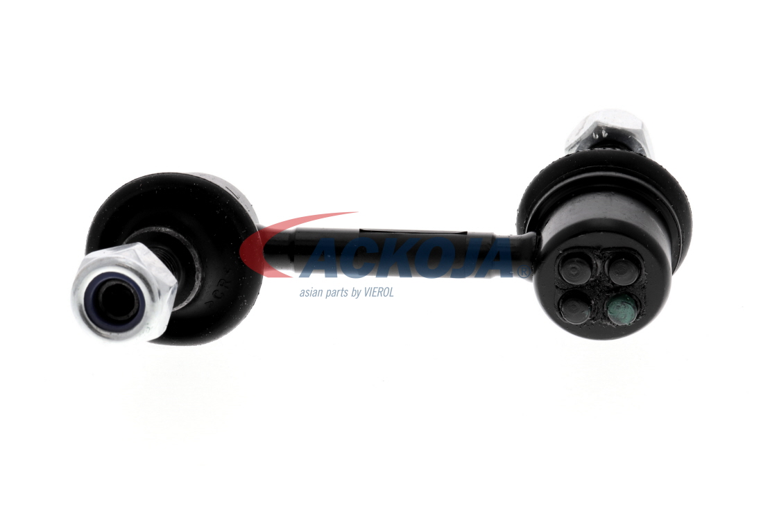 ACKOJA A26-1115: Brat / bieleta suspensie, stabilizator Green Mobility Parts Axa fata stanga, 80,5mm, Otel