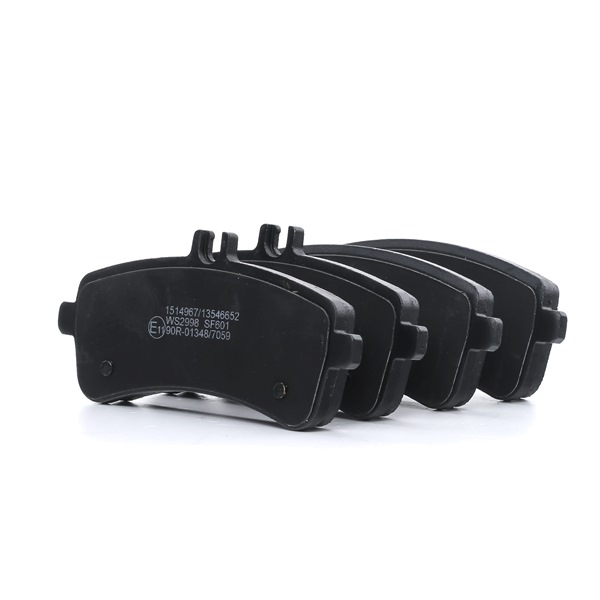 RIDEX 402B1159 Комплект спирачно феродо, дискови спирачки MERCEDES-BENZ S-класа купе (C217) 422 K.C. бензин цена