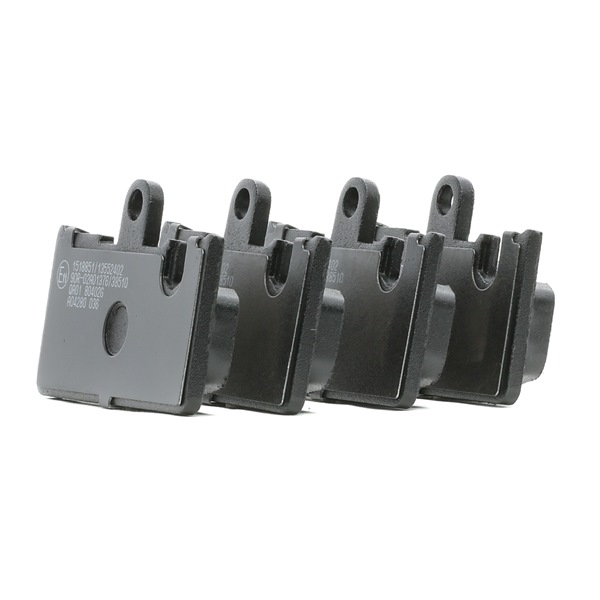 RIDEX 402B1237: Bremsbeläge Hinterachse
