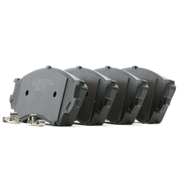 RIDEX 402B1250: Bremsbeläge vorne