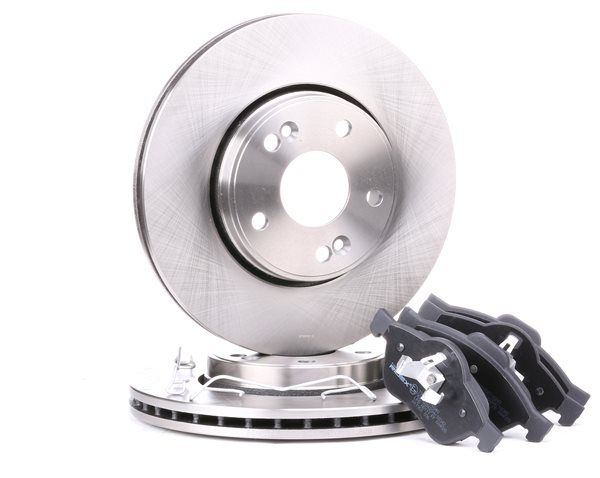 RIDEX 3405B0166: Bremsscheiben und -beläge Vorderachse, Ø: 280mm, Belüftet