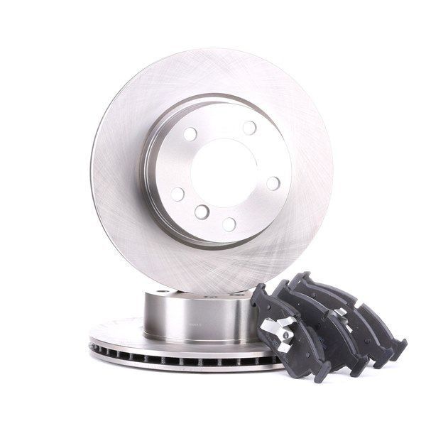 RIDEX 3405B0184: Kit de discos de freno y pastillas Eje delantero, Ø: 292mm, ventilado