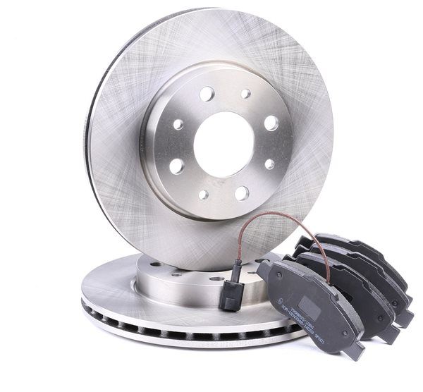 RIDEX 3405B0197: Bremžu komplekts, Disku bremzes Priekšējais tilts, Ø: 240mm, ar iekšējo ventilāciju