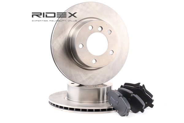 RIDEX 3405B0212: Jarrupalasarja, levyjarru Etuakseli, Ø: 292mm, Tuuletettu