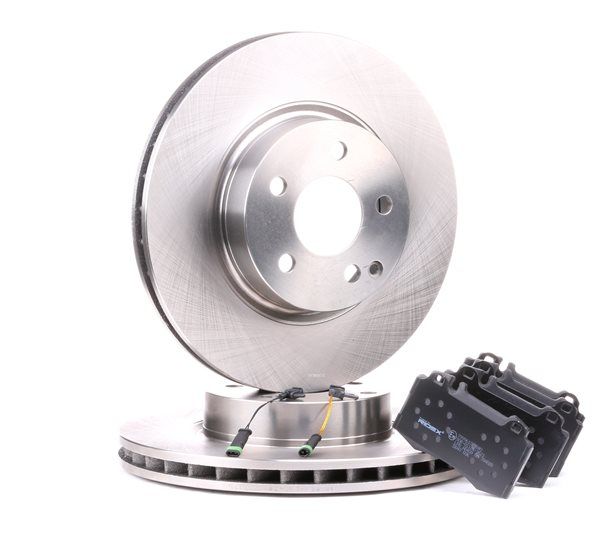 RIDEX 3405B0247: Bremsscheiben und -beläge Vorderachse, Ø: 312mm, Belüftet, mit Anti-Quietsch-Blech