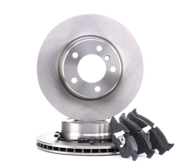 RIDEX 3405B0281: Bremsscheiben und -beläge Vorderachse, Ø: 310mm, Belüftet, mit Anti-Quietsch-Blech